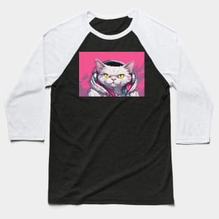 Meme cute Cats Baseball T-Shirt